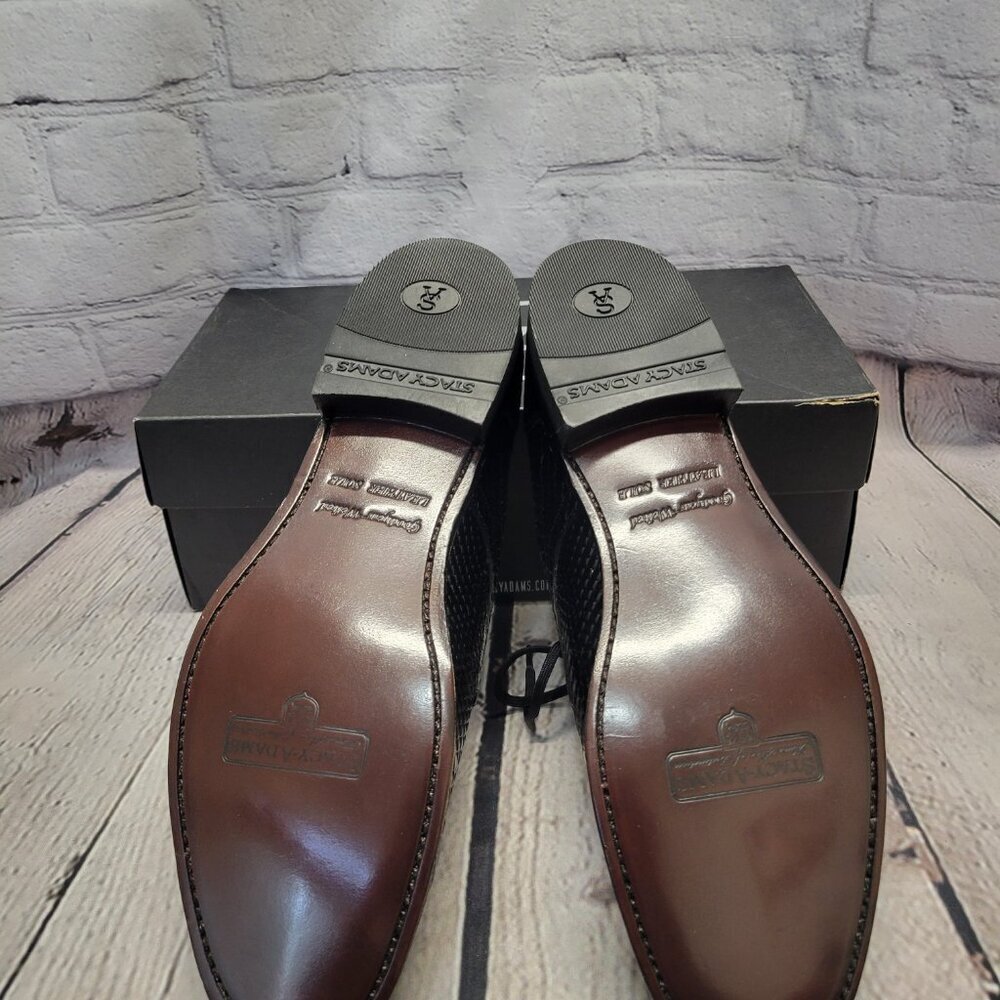 Stacy Adams Madison Anaconda Plain Toe Oxford - Picture 9 of 11